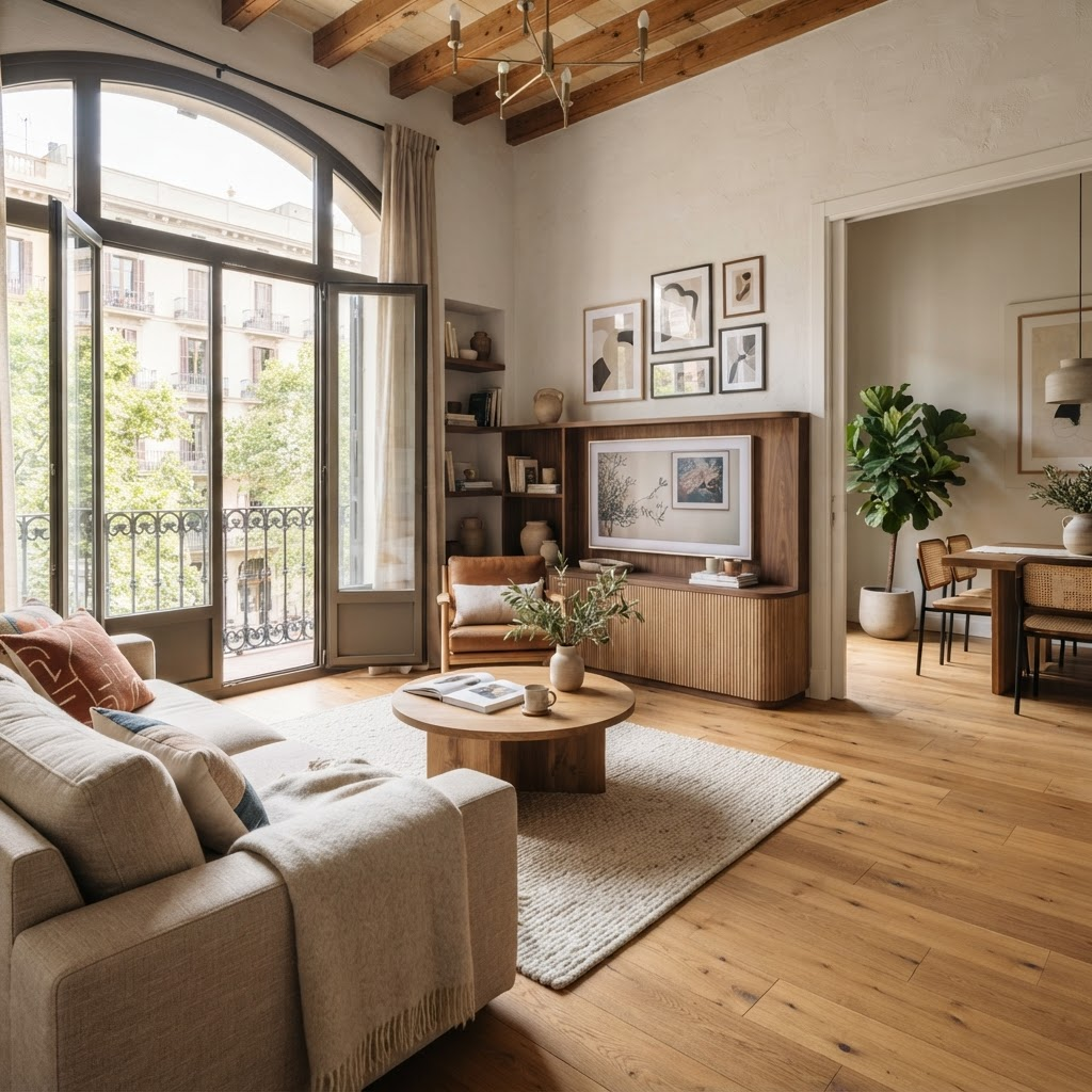 Reforma de salón en vivienda de Alicante